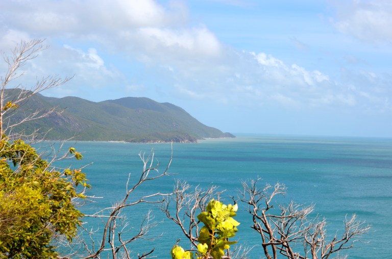 This was literally our view as we climbed to the top of the mountain. GORG! 