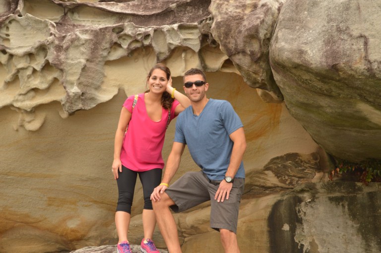 The very start to our Coastal Cliff hike. The cliffs were GORGEOUS. 