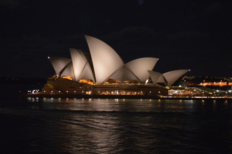Absolute PERFECT view of the Opera House. We had the best seats in the house on the top deck of Quay!