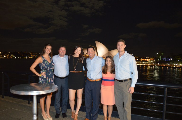 We finally got the Sydney Slickas together! This is my team at work! 