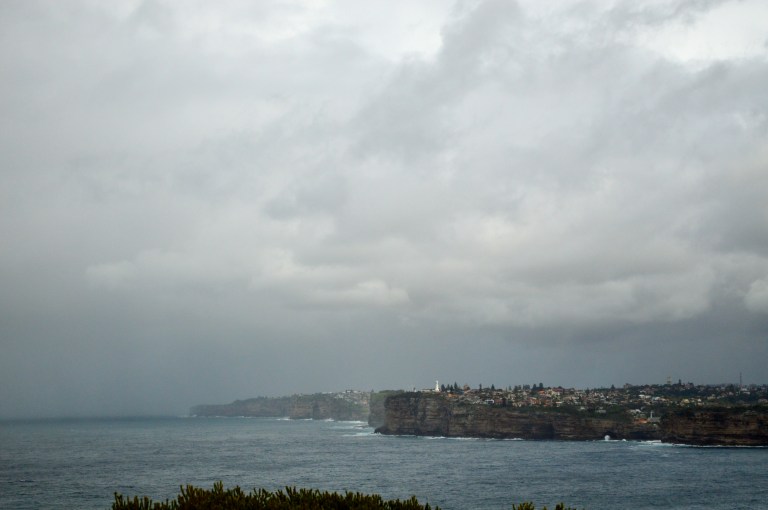 Unfortunately, the beauty of the cliffs on this gloomy day does not transpire through the photos.