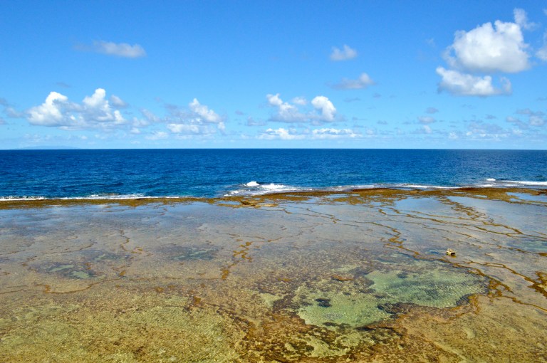 This is a great shot showcasing the shallower reefs before they drop off into the ocean!