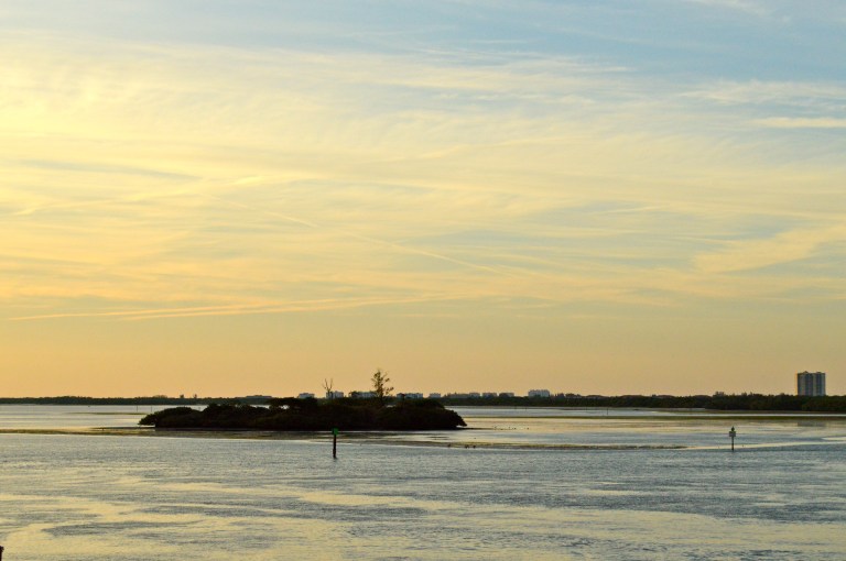 While dining at Nervous Nellies, you also get to enjoy views of coastal islands. You may even catch a pod of dolphins swimming by! I got lucky last time I was there! Just keep your eyes peeled!