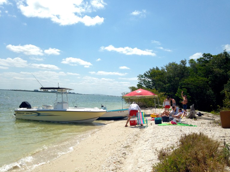 Our picnic spot accompanied by Pub Subs, Doritos, and Beer! What else could you possibly need?