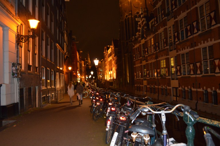 Seriously, so many bikes everywhere!