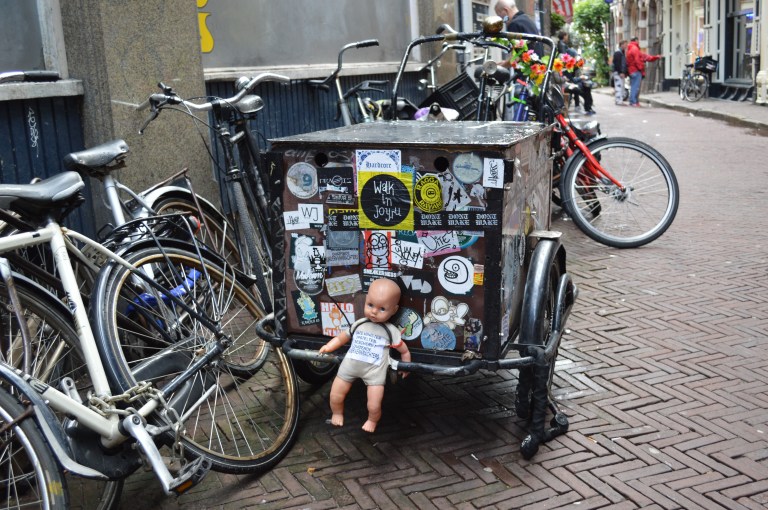 Even creepy bikes...