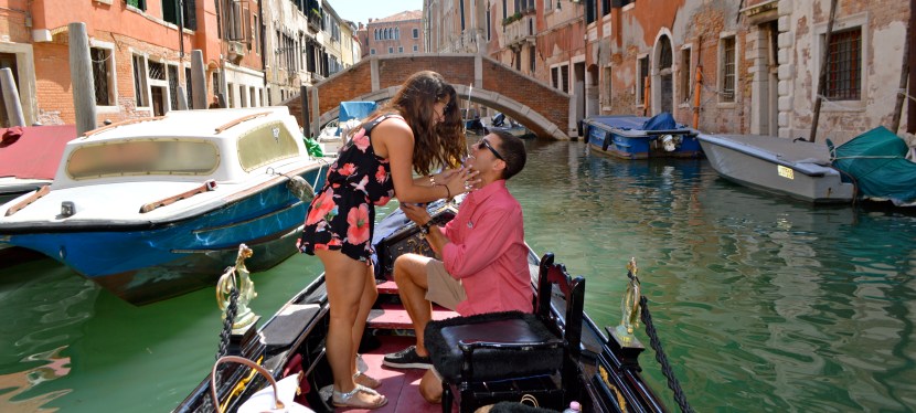 Venice, Italy: Surprise&nbsp;Engagement!