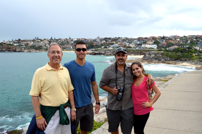 EARLY APRIL: April was such an amazing month for me, I had to break it into two pictures. Sean and I feel so blessed because we were able to take our dads to Australia with us all expenses paid. It was such an amazing experience